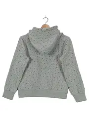 Vorschaubild 2 von Kinder Kapuzenpullover Gr. 176 Grau Sterne Hoodie Casual