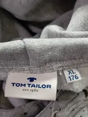 Vorschaubild 3 von Kinder Kapuzenpullover Gr. 176 Grau Sterne Hoodie Casual