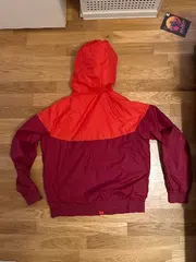Vorschaubild 3 von Herren Windbreaker Windjacke Gr. L Rot Sportjacke Kapuze