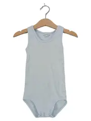 Vorschaubild 1 von Baby Body Gr. 86 Rippstrick Baumwolle Blau ärmellos