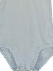 Vorschaubild 2 von Baby Body Gr. 86 Rippstrick Baumwolle Blau ärmellos