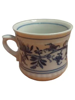 ORIGINAL BOHEMIA ZWIEBELMUSTER Kaffeetasse