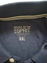 Vorschaubild 2 von Herren Poloshirt Organic Cotton Dunkelblau Gr. XXL