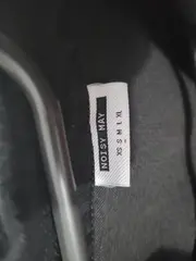 Vorschaubild 3 von Damen Jeansjacke Schwarz Gr. 36/S Casual Reißverschluss