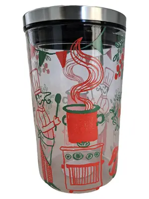 DERRIÈRE LA PORTE Vorratsglas