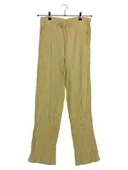 Vorschaubild 1 von Damen Stoffhose Gelb Gr. M Casual Leichte Sommerhose
