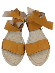 Vorschaubild 2 von Damen Sandalen Gr. 38 Gelb Espadrille Bohemian Casual Sommerschuhe