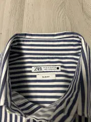 Vorschaubild 2 von Business Hemd Herren S gestreift Mehrfarbig Baumwolle Langarm Slim Fit