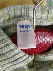 Vorschaubild 5 von Baby Strickjacke Mädchen Gr. 74 Mehrfarbig Baumwolle