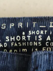 Vorschaubild 7 von Damen Jeansrock Gr. 38;M Blau Argyle Muster Minirock Casual