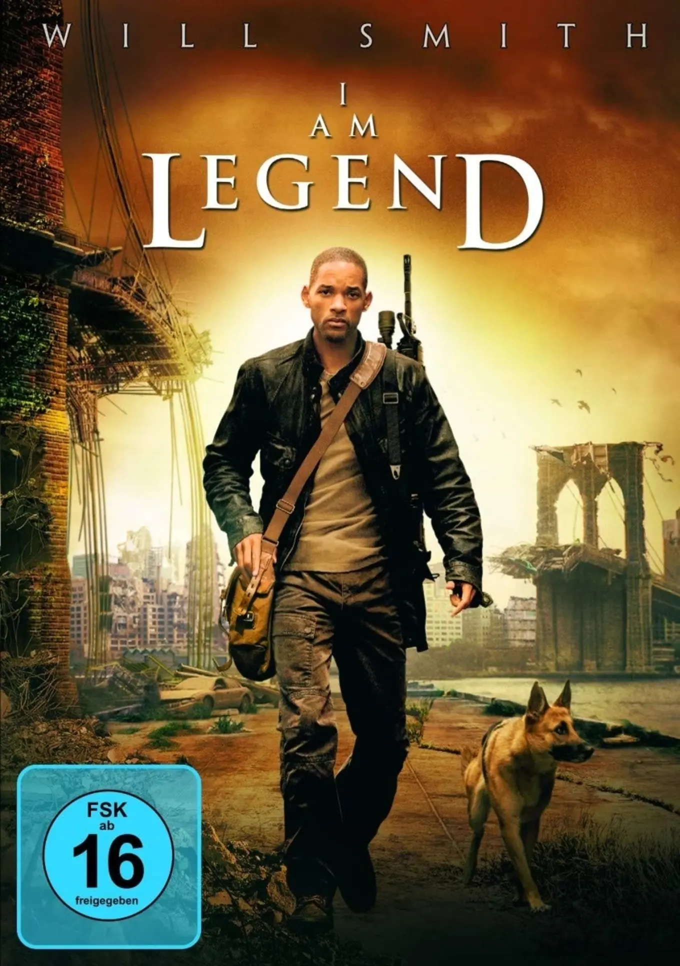 I Am Legend DVD Will Smith Sci-Fi Post-Apokalyptisch DE/EN