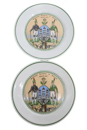 FREIBERGER PORZELLAN Wandteller