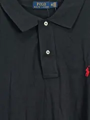 Vorschaubild 2 von Poloshirt Herren Klassisch Schwarz XXL 100% Baumwolle