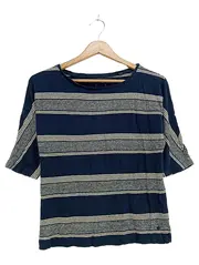 Vorschaubild 1 von MARC O POLO Damen Sweatshirt XS/34 Gestreift Mehrfarbig Baumwolle Leinen Casual