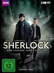 Vorschaubild 1 von Sherlock Staffel 2 DVD Serie Benedict Cumberbatch Martin Freeman FSK 12