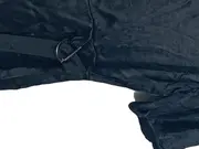 Vorschaubild 3 von Damen Festliches Kleid Schwarz Kurzarm Gürtel Elegant Gr. 38/M