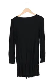 Vorschaubild 2 von Damen Freizeitkleid Gr. 36/S Schwarz Casual Feminin Baumwolle