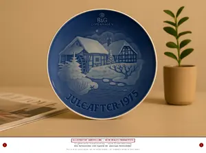 B&G COPENHAGEN PORCELAIN Wandteller
