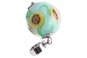 Vorschaubild 2 von Charm Anhänger Blumen Mehrfarbig Glas Metall Damen