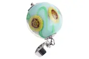 Vorschaubild 1 von Charm Anhänger Blumen Mehrfarbig Glas Metall Damen