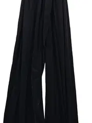 Vorschaubild 5 von Damen Jumpsuit Gr. 38/M Schwarz Casual Kurzarm mit Knopfleiste