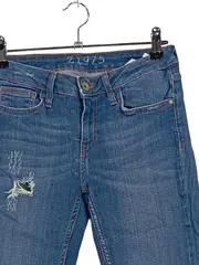 Vorschaubild 2 von Damen Destroyed Jeans Blau Größe 34 Z1975 Denim Casual
