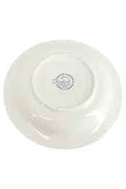 Vorschaubild 2 von Tasse und Unterteller Set 8-teilig Weiß Porzellan Modern