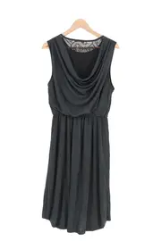 Vorschaubild 2 von Damen Freizeitkleid Gr. 40/L Grau Casual Feminin Midi