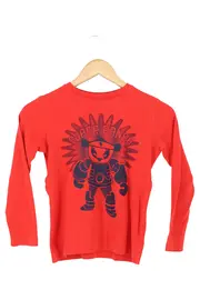 Vorschaubild 1 von Kinder Langarmshirt Gr. 128 Rot Casual Urban