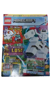 Vorschaubild 1 von Minecraft Zeitschrift Nr. 7 mit Skelett-Reiter & Alex Minifiguren Extras