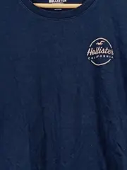 Vorschaubild 2 von Damen Langarmshirt Gr. 36/S Blau Casual Logo-Print