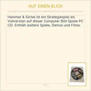 Vorschaubild 2 von Hammer & Sichel PC Spiel Vollversion 6/2007 Strategie
