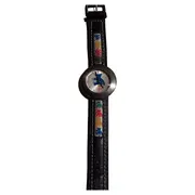 Vorschaubild 1 von Kinder Armbanduhr Teddybär Leder Schwarz Casual