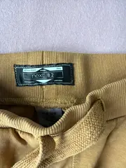 Vorschaubild 2 von Jogginghose Kinder Gr. 104 Beige Baumwolle Kordelzug