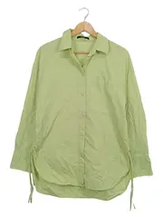 Vorschaubild 1 von Damen Hemdbluse Gr. 36/S Grün Casual Langarm