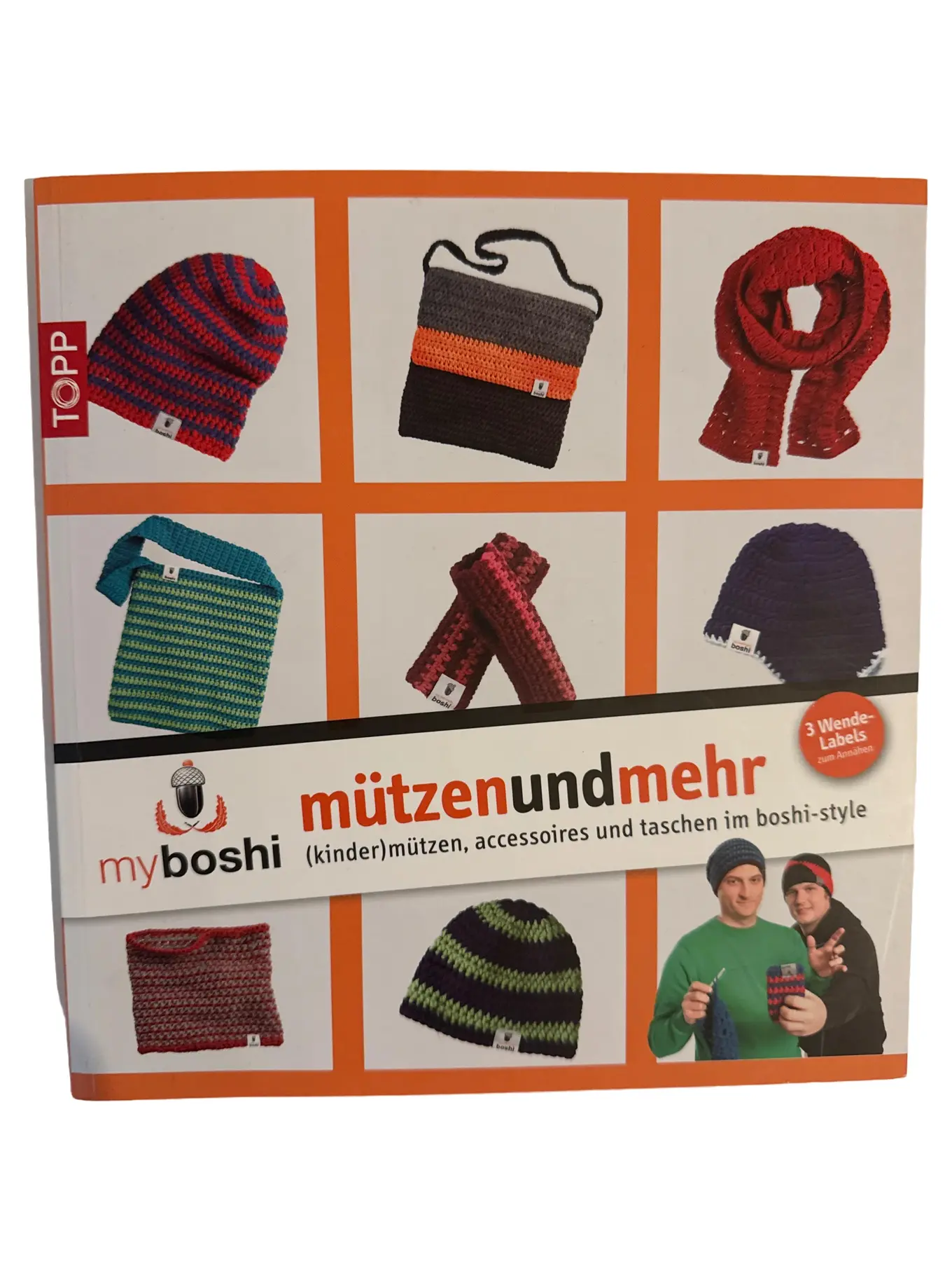 myboshi Häkelbuch Mützen Kindermützen Accessoires Taschen DIY Anleitungen