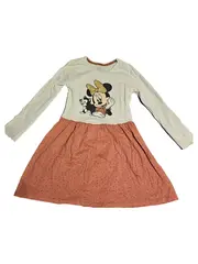 Vorschaubild 1 von Minnie Maus Mädchen Freizeitkleid Gr. 140 Baumwolle Mehrfarbig