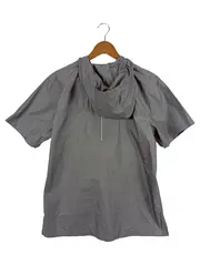 Vorschaubild 2 von Trainingsjacke Herren M Grau Kurzarm Kapuze Sport