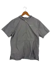 Vorschaubild 1 von Trainingsjacke Herren M Grau Kurzarm Kapuze Sport