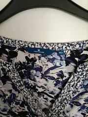 Vorschaubild 5 von Damen Bluse Blumenmuster Langarm Viskose Mehrfarbig Gr. 40/L