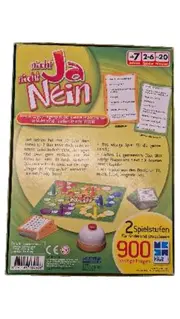 Vorschaubild 2 von Nicht Ja Nicht Nein Partyspiel 900 Fragen Familienspiel ab 7