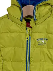 Vorschaubild 2 von Steppjacke Baby Gr. 62 Grün Kapuze Winterjacke