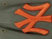 Vorschaubild 2 von New York Yankees Cap Kinder Kappe Oliv Orange Baumwolle NY Logo One Size