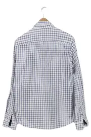 Vorschaubild 2 von Herren Freizeithemd M/40 Blau Kariert Casual Langarm