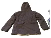 Vorschaubild 3 von Winterjacke Kinder Gr. 138/140 Braun Kapuze gefüttert