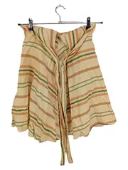 Vorschaubild 1 von Damen Sommerkleid Neckholder Gestreift Beige Gr. 36/S Casual