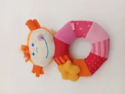 Vorschaubild 1 von Baby Rassel Greifling Stern Mehrfarbig Stoff Motorikspielzeug