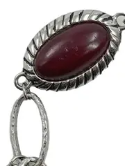 Vorschaubild 3 von Damen Armband Edelstahl Silber Perlen Herz Charm Bohemian Casual