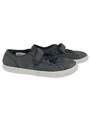 Vorschaubild 2 von Sneaker Low Kinder Gr. 35 Schwarz Leder Klettverschluss