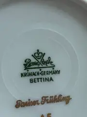 Vorschaubild 2 von Bettina Pariser Frühling Unterteller Porzellan Gold 10,5cm